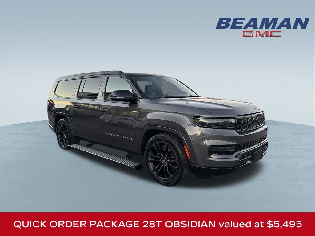 Used 2024 Jeep Grand Wagoneer L Series II w/ Quick Order Packagew 28T AWD/4WD 360° Tour