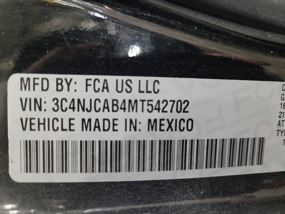 Used 2021 Jeep Compass Sport FWD image 33