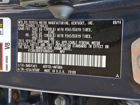 Used 2015 Toyota Venza LE AWD/4WD image 27