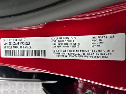 New 2026 Dodge Charger R/T w/ Driver Convenience Group AWD/4WD image 22