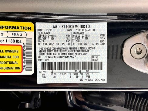 Certified 2023 Ford Bronco Sport Big Bend w/ Convenience Package AWD/4WD image 35
