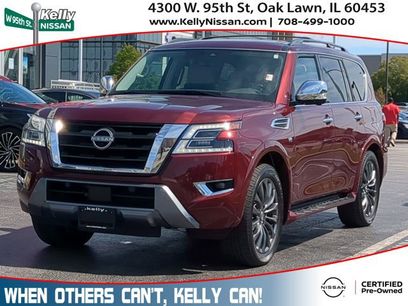 Certified 2022 Nissan Armada Platinum w/ Captain's Chairs Package