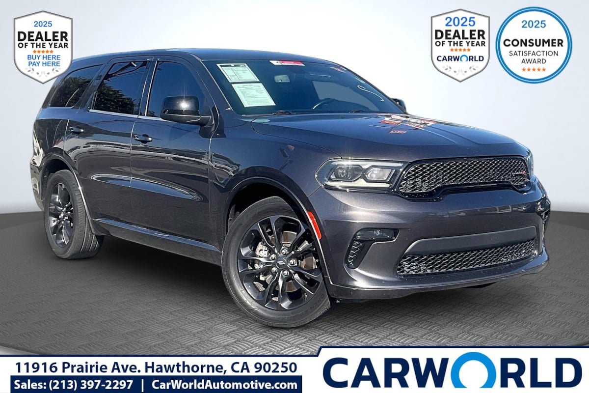 Used 2021 Dodge Durango SXT RWD image 1