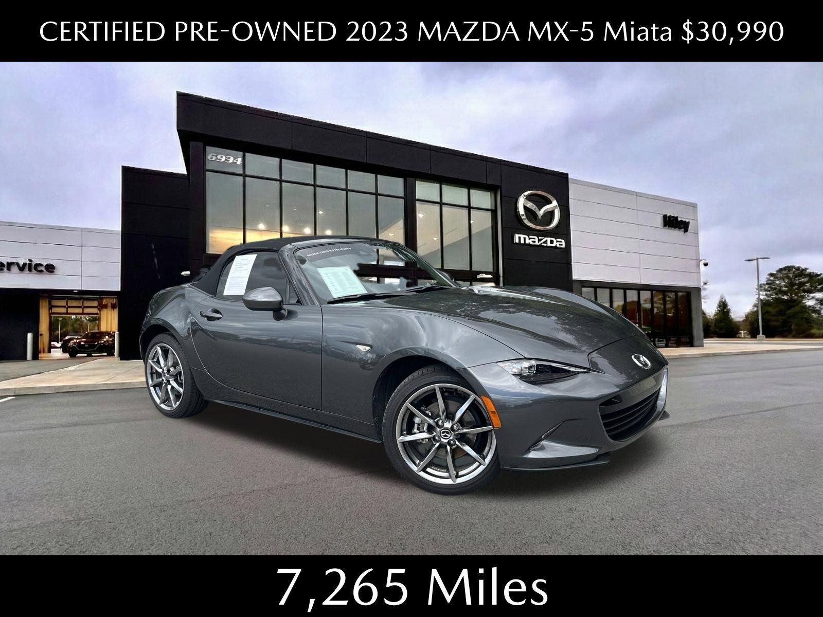 Certified 2023 MAZDA MX-5 Miata Grand Touring RWD 360° Tour