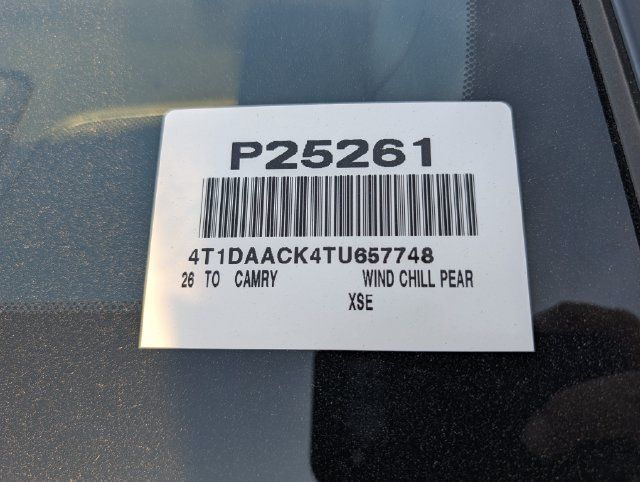 Used 2026 Toyota Camry XSE w/ Premium Plus Package FWD image 35