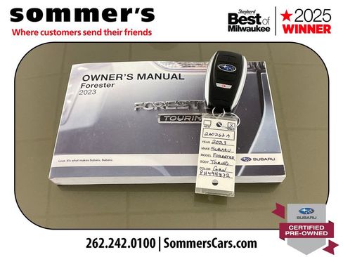 Certified 2023 Subaru Forester Touring w/ Popular Package #3 image 27