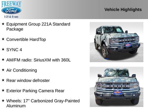 Certified 2024 Ford Bronco Big Bend AWD/4WD image 3