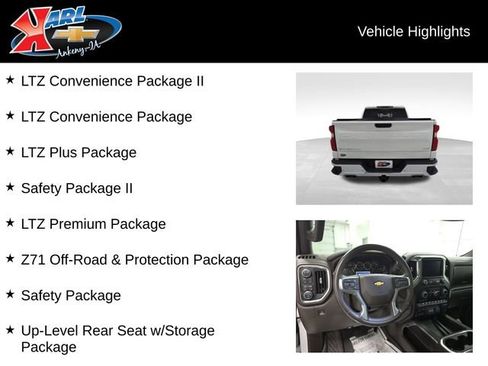 Certified 2022 Chevrolet Silverado 1500 LTZ w/ LTZ Premium Package image 2