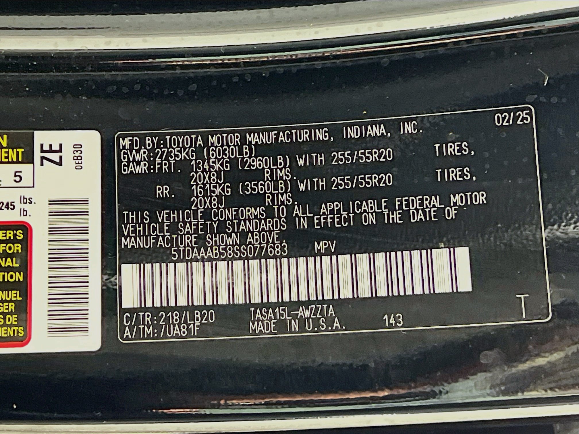 Certified 2025 Toyota Grand Highlander AWD image 28
