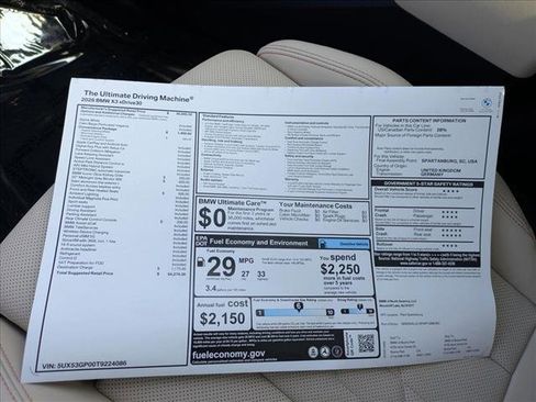 New 2026 BMW X3 xDrive30 w/ Convenience Package image 18