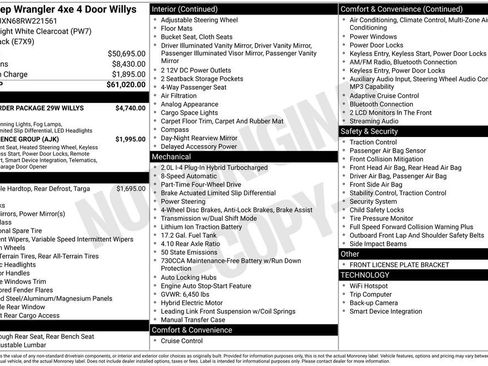 Certified 2024 Jeep Wrangler Unlimited AWD/4WD image 56
