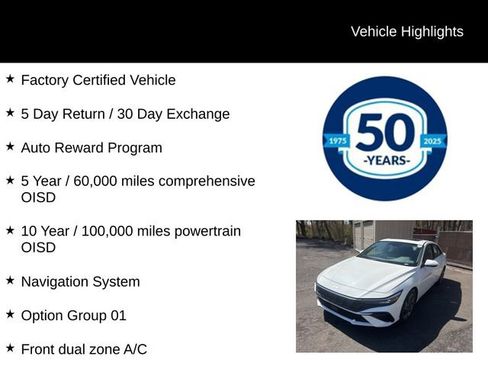 Certified 2025 Hyundai Elantra SEL image 5