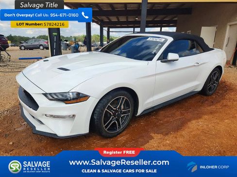 Used 2021 Ford Mustang Premium RWD image 1