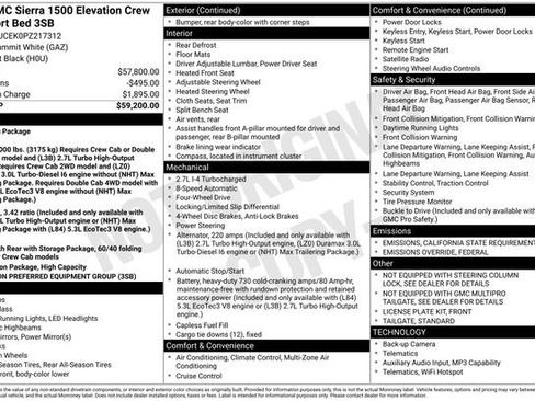 Used 2023 GMC Sierra 1500 Elevation image 3