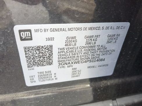 Used 2023 Chevrolet Equinox RS w/ RS Leather Package AWD/4WD image 32