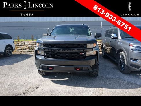 Used 2021 Chevrolet Silverado 1500 Custom Trail Boss w/ LPO, Dark Essentials Package AWD/4WD image 7