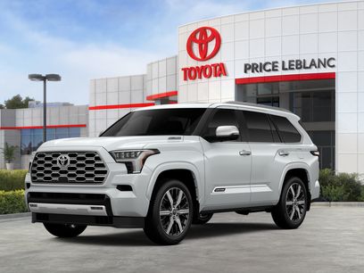 New 2026 Toyota Sequoia Capstone