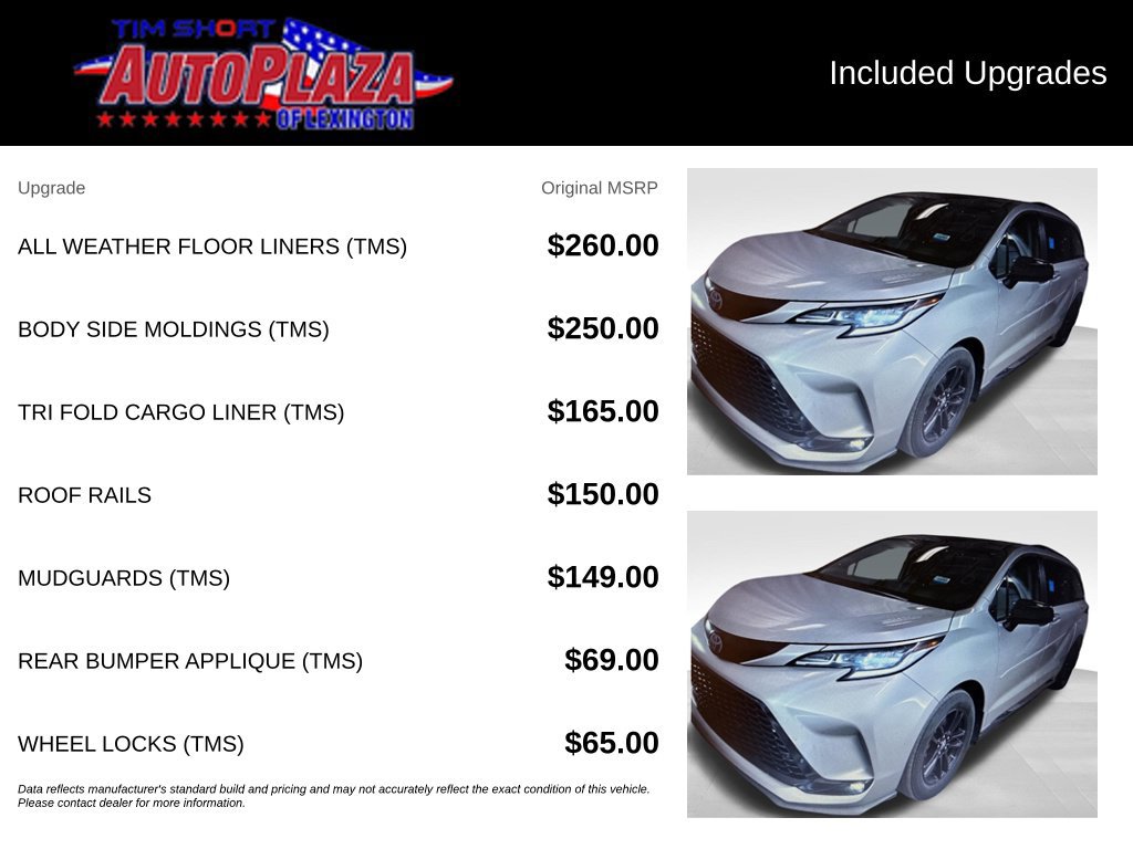 Used 2023 Toyota Sienna XSE AWD/4WD image 15