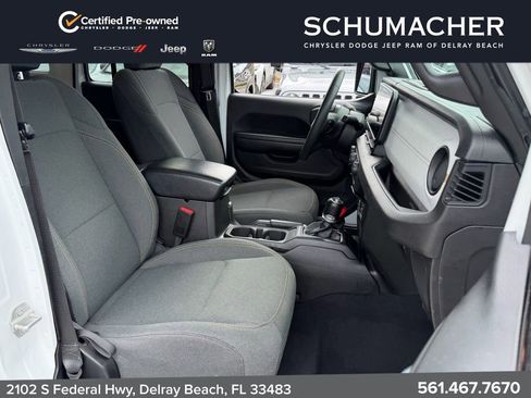 Certified 2024 Jeep Wrangler Unlimited Sport AWD/4WD image 16
