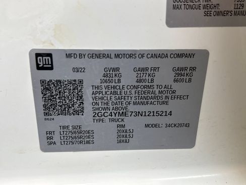 Used 2022 Chevrolet Silverado 2500 Custom AWD/4WD image 37