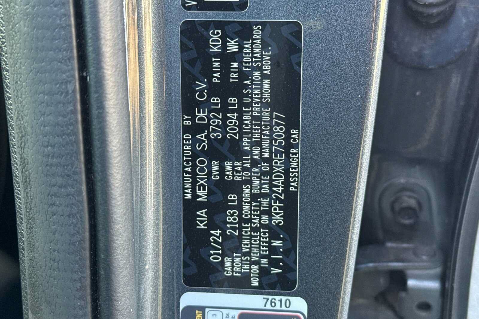 Used 2024 Kia Forte LXS FWD image 27