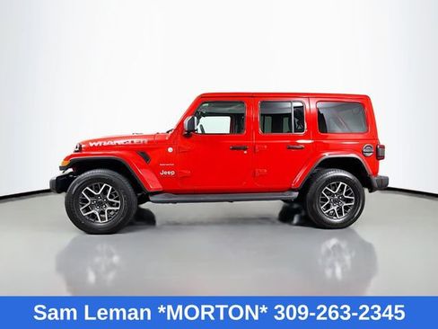 Used 2024 Jeep Wrangler Sahara w/ Technology Group image 4