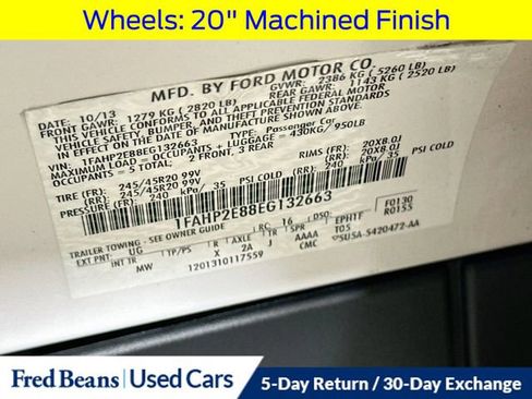 Used 2014 Ford Taurus SEL w/ Equipment Group 201A FWD image 36