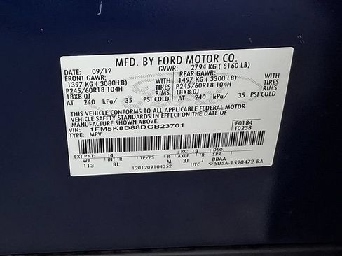 Used 2013 Ford Explorer XLT AWD/4WD image 34