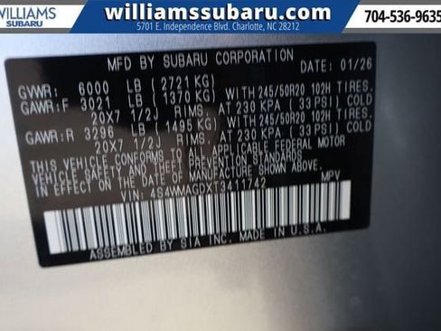 New 2026 Subaru Ascent Limited image 27