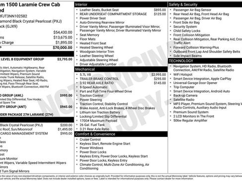Used 2022 RAM 1500 Laramie AWD/4WD image 5