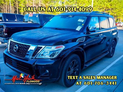 Used 2020 Nissan Armada Platinum w/ Captain's Chairs Package