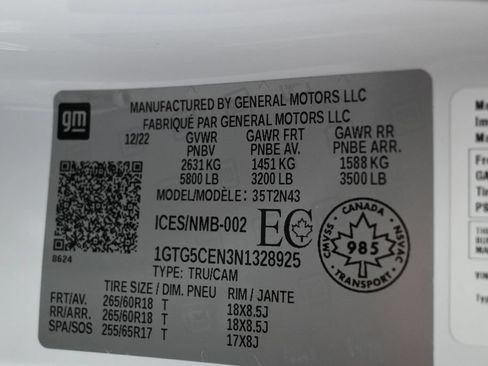 Used 2022 GMC Canyon Elevation w/ Trailering Package RWD image 6