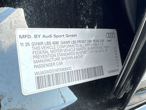 New 2026 Audi RS 3 AWD/4WD image 19
