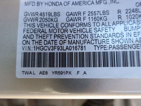 Used 2020 Honda Accord Touring image 13