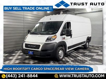 Used 2021 RAM ProMaster 2500