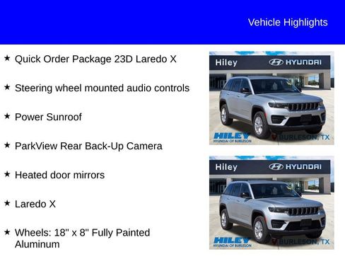 Used 2025 Jeep Grand Cherokee Laredo X RWD image 10