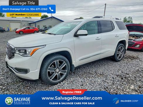 Used 2018 GMC Acadia Denali w/ LPO, Protection Package AWD/4WD image 1