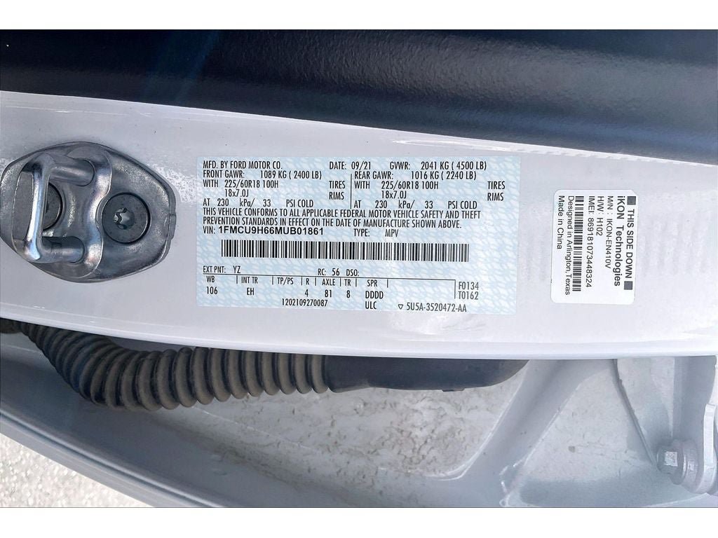 Used 2021 Ford Escape SEL AWD/4WD image 35