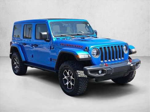 Used 2021 Jeep Wrangler Unlimited Rubicon AWD/4WD image 3