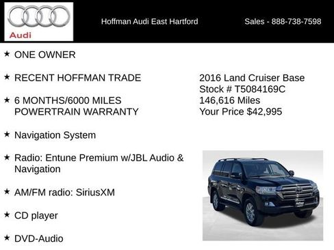 Used 2016 Toyota Land Cruiser AWD/4WD image 6