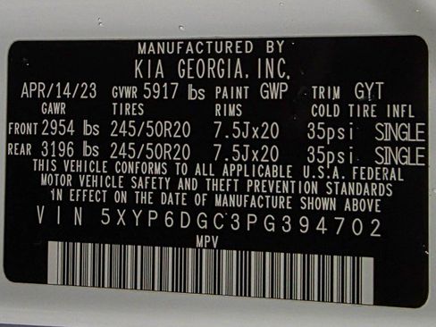 Used 2023 Kia Telluride S w/ S Sunroof Package image 41