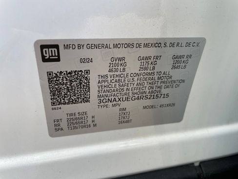 Used 2024 Chevrolet Equinox LT AWD/4WD image 35
