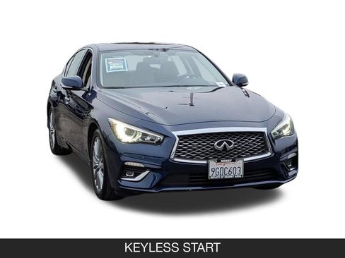 Certified 2023 INFINITI Q50 Luxe w/ Cargo Package RWD image 2