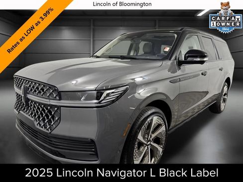Certified 2025 Lincoln Navigator L Black Label w/ Black Label Special Edition AWD/4WD image 1