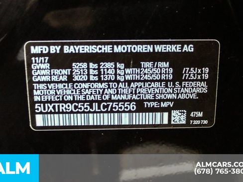 Used 2018 BMW X3 xDrive30i image 36