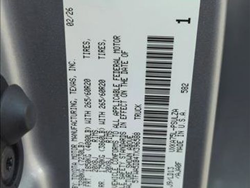New 2026 Toyota Tundra Limited AWD/4WD image 25