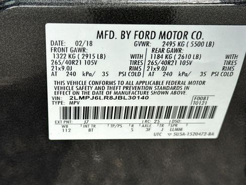 Used 2018 Lincoln MKX Reserve w/ Driver Assistance Package image 34