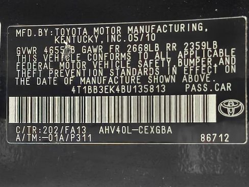Used 2011 Toyota Camry Hybrid FWD image 38