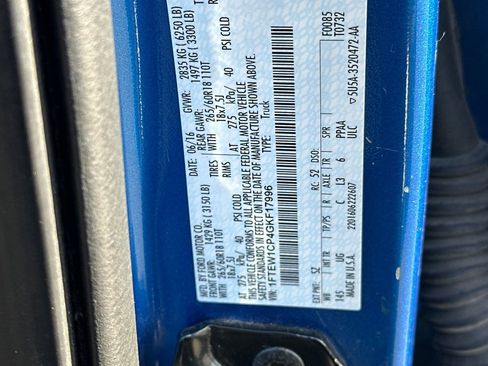 Used 2016 Ford F150 XLT w/ Equipment Group 302A Luxury image 34