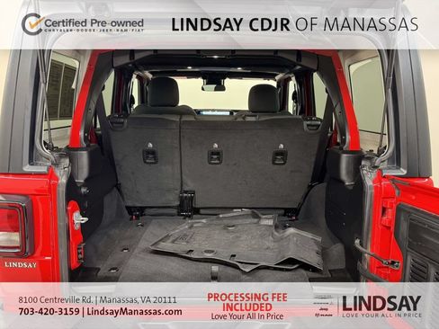 Certified 2025 Jeep Wrangler Unlimited Sport AWD/4WD image 17